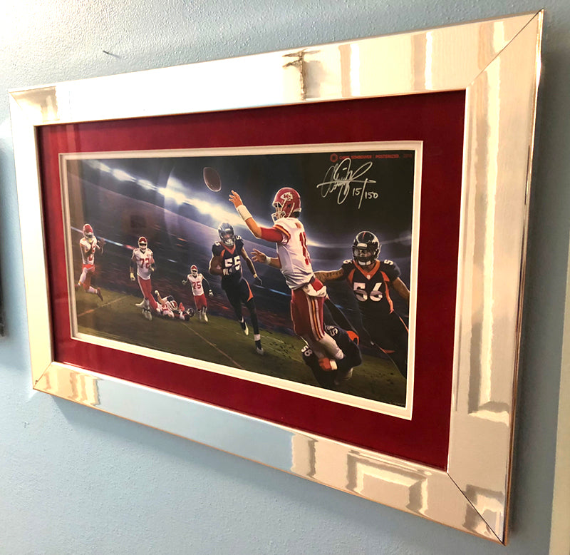 Framed: Showtime 13x19" Print With Metal Frame & Suede Matte