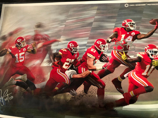 Signed by Sammy Watkins: Gunslinger Vol 3 13x19" Print