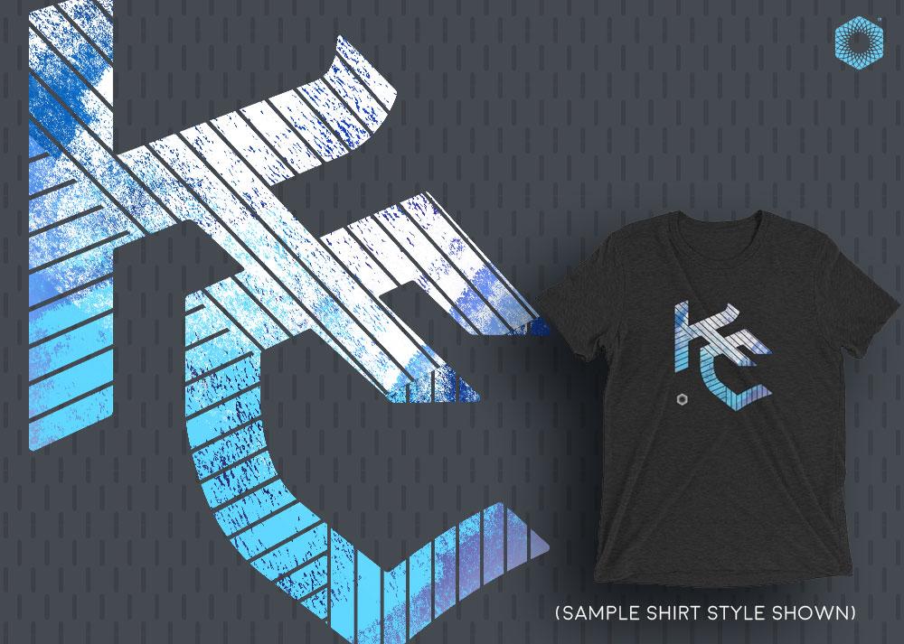 KC Gothic (Paint Roll): Short-Sleeve T-Shirt