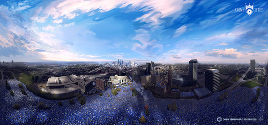 800k: Posterized 13x19" Paper Print