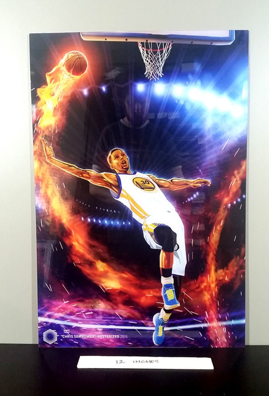 Golden Touch: 30" Acrylic (Micro-Scratch)