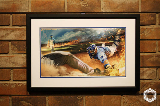 Home Security: Framed & Matted