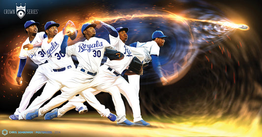 Throwing Fire: Posterized 13x19” Paper Print