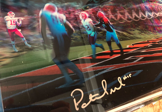 Signed by Patrick Mahomes II: Railgun 20" Acrylic Print