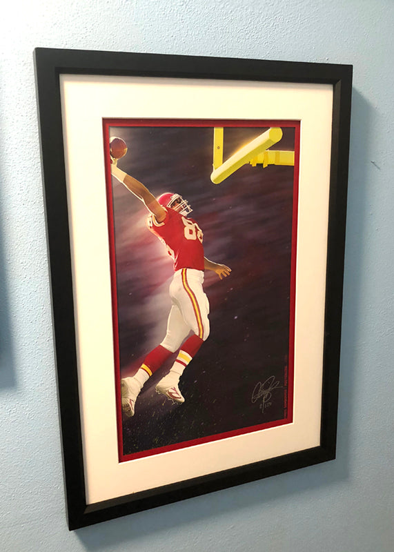 Framed: Dunk Framed Print
