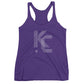 KC Five Line: Women's Triblend Racerback Tank