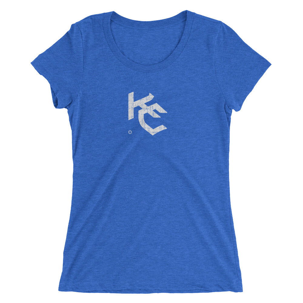 KC Gothic: Ladies' tri-blend short sleeve t-shirt