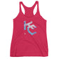 KC Gothic (Paint Roll): Women's Triblend Racerback Tank