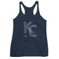 KC Five Line: Women's Triblend Racerback Tank