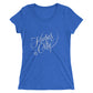 Kansas City Script: Ladies Tri-Blend  Short Sleeve T-shirt