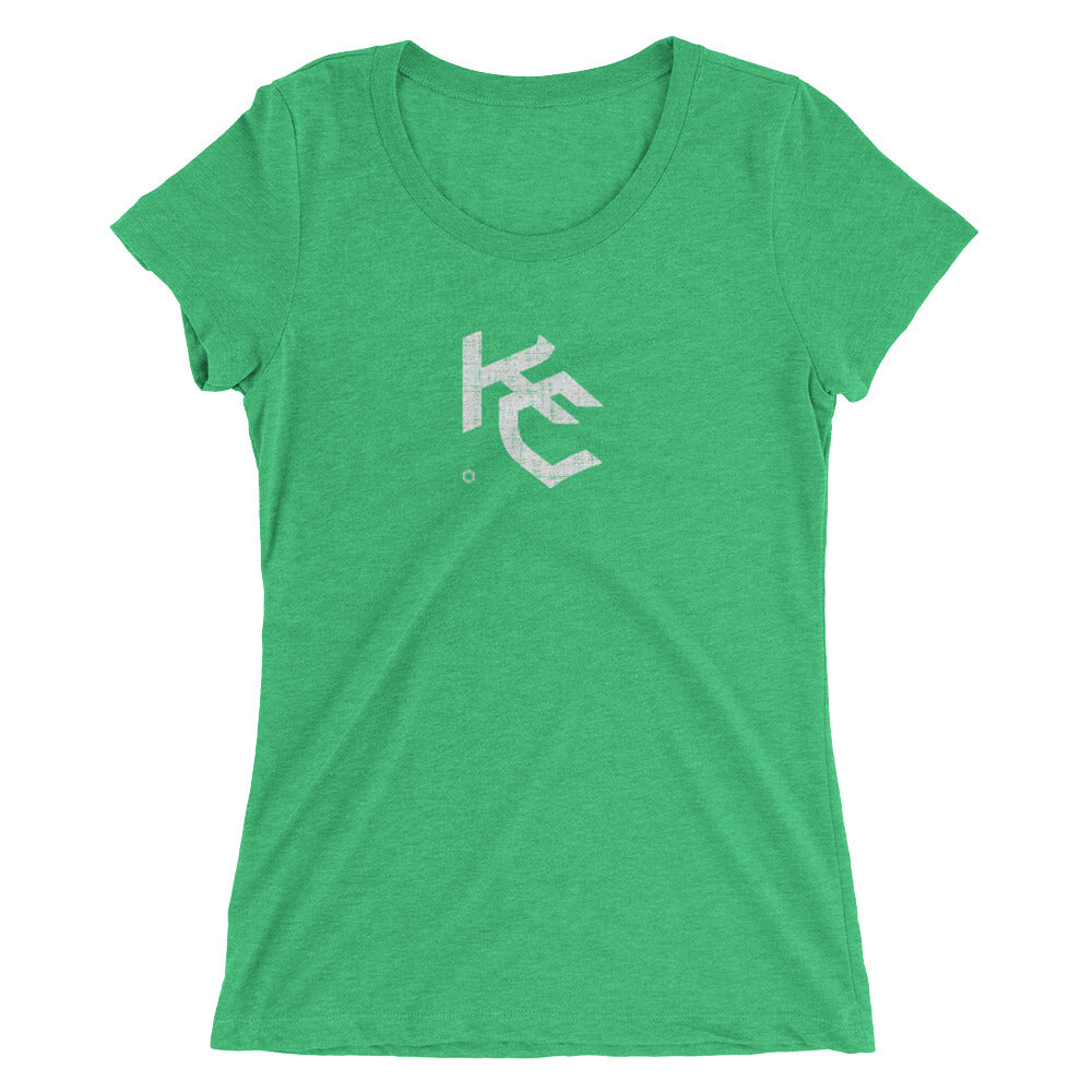 KC Gothic: Ladies' tri-blend short sleeve t-shirt