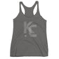 KC Five Line: Women's Triblend Racerback Tank