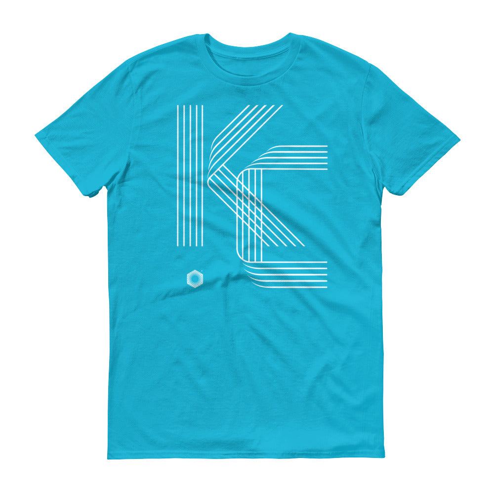 KC Five Line: Mens Short-Sleeve Cotton T-Shirt