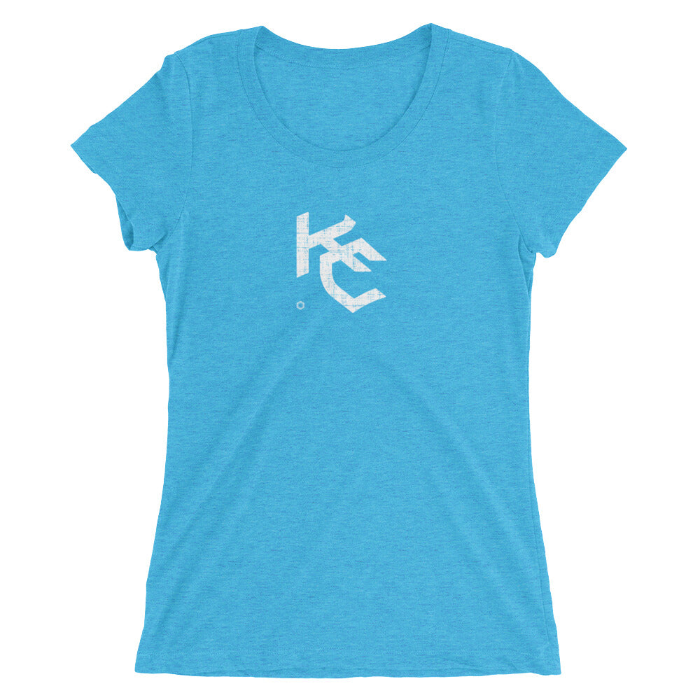 KC Gothic: Ladies' tri-blend short sleeve t-shirt