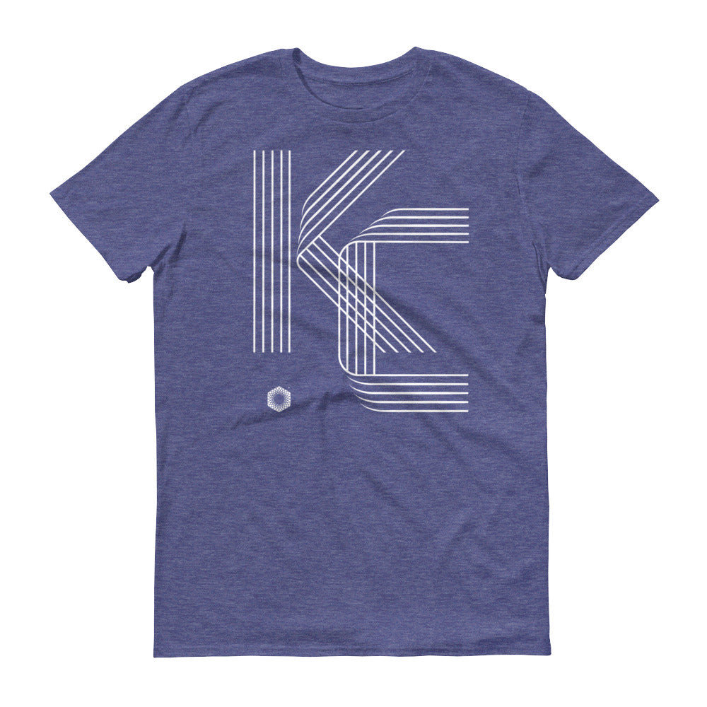 KC Five Line: Mens Short-Sleeve Cotton T-Shirt