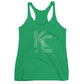 KC Five Line: Women's Triblend Racerback Tank
