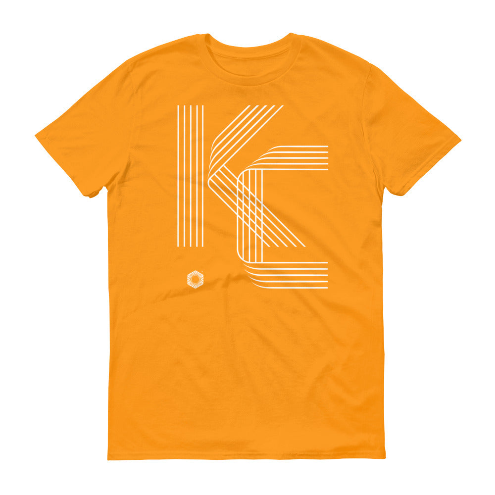 KC Five Line: Mens Short-Sleeve Cotton T-Shirt