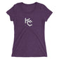 KC Gothic: Ladies' tri-blend short sleeve t-shirt
