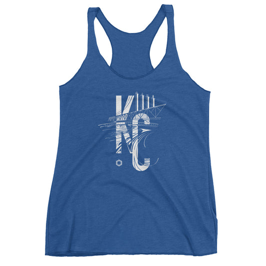 KC Bartle: Women's Triblend Racerback Tank