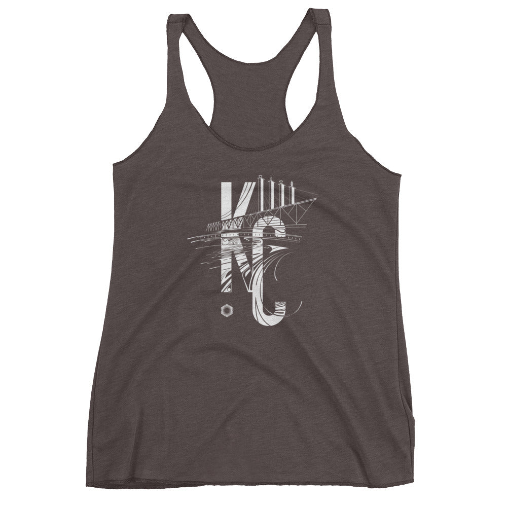 KC Bartle: Women's Triblend Racerback Tank