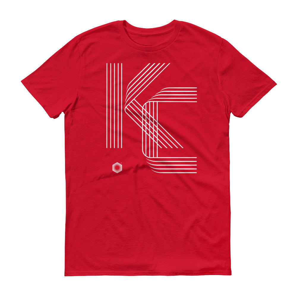 KC Five Line: Mens Short-Sleeve Cotton T-Shirt