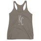 KC Ligature One: Women's Triblend Racerback Tank