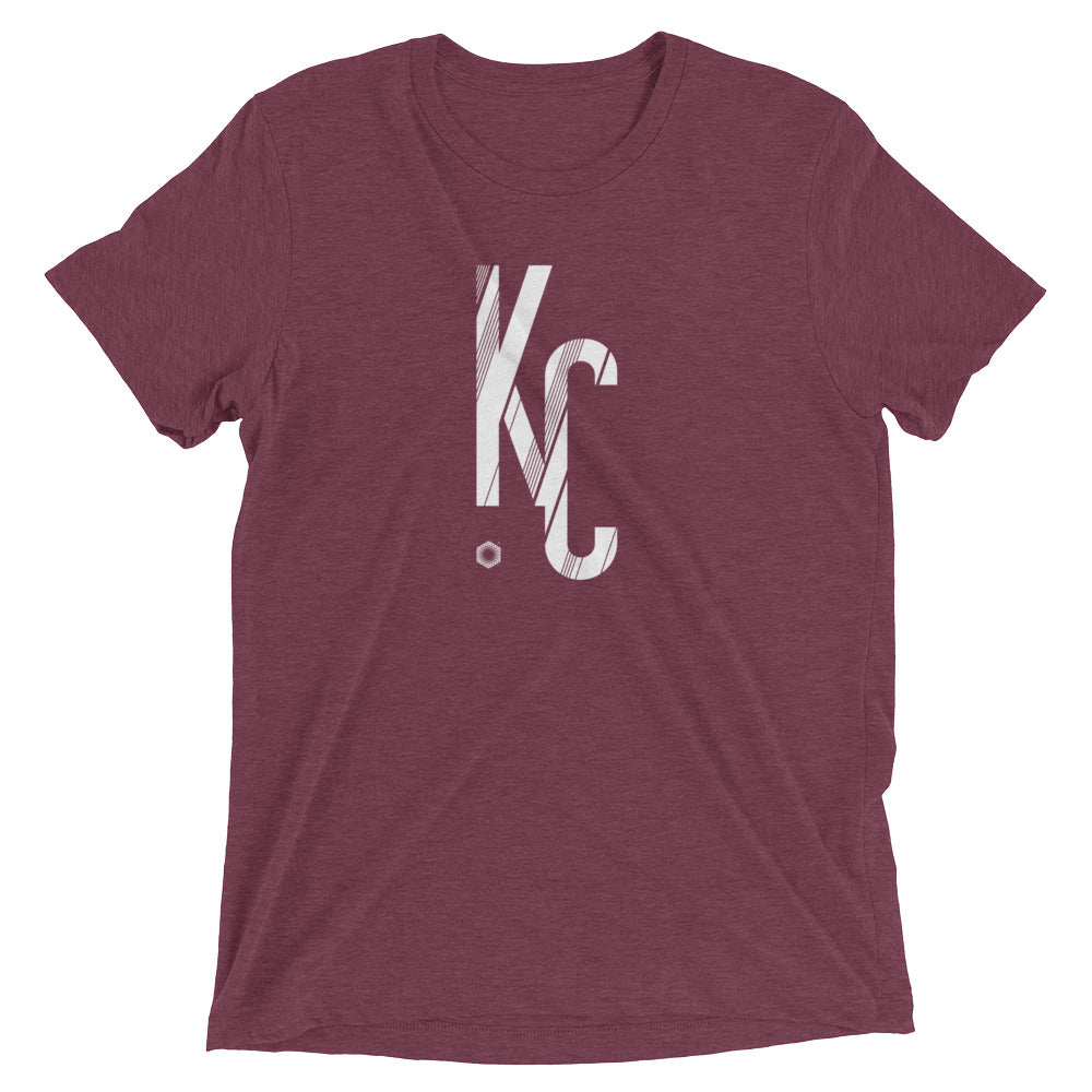 KC Sans: Mens Triblend Short sleeve t-shirt