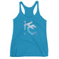 KC Gothic (Paint Roll): Women's Triblend Racerback Tank