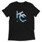 KC Gothic (Paint Roll): Mens Triblend Short sleeve t-shirt