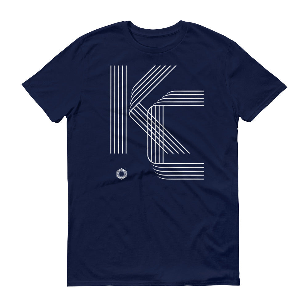 KC Five Line: Mens Short-Sleeve Cotton T-Shirt