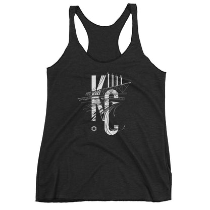 KC Bartle: Women's Triblend Racerback Tank