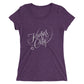 Kansas City Script: Ladies Tri-Blend  Short Sleeve T-shirt