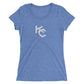 KC Gothic: Ladies' tri-blend short sleeve t-shirt