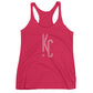 KC Ligature One: Women's Triblend Racerback Tank