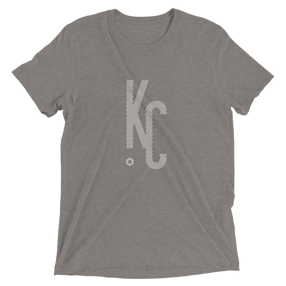 KC Ligature One: Mens Triblend Short sleeve t-shirt