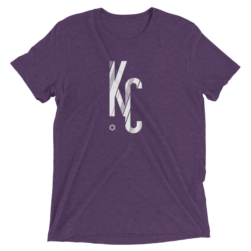 KC Sans: Mens Triblend Short sleeve t-shirt
